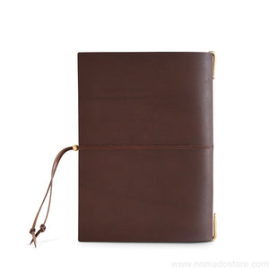 The Superior Labor A5 "Re-use" Leather Notebook Cover (3 colours) - NOMADO Store 