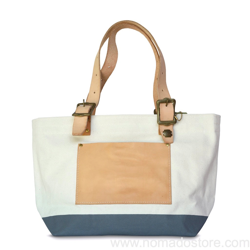 The Superior Labor Engineer Tote bag S natural body dark grey paint - NOMADO Store 