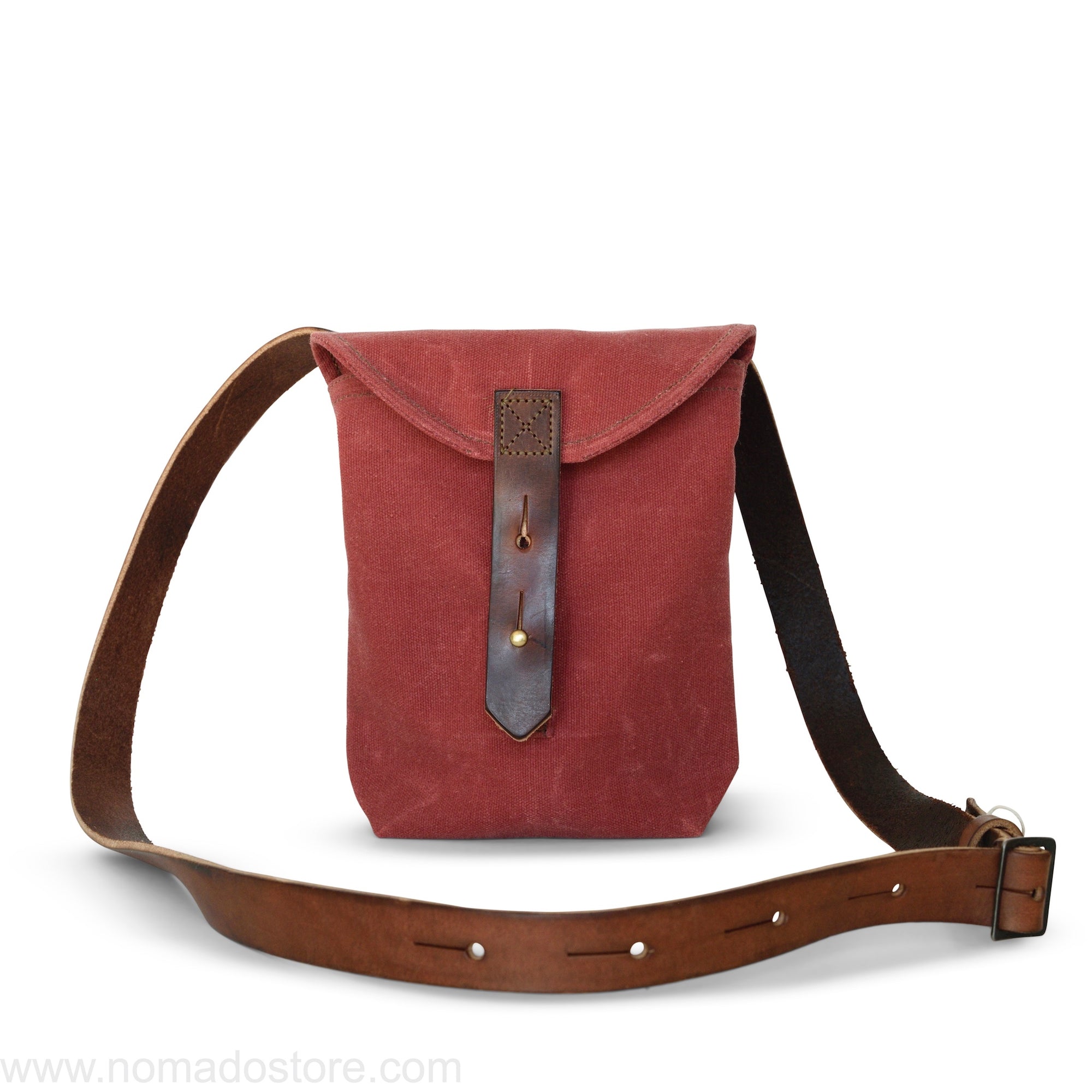 Peg and Awl The Small Hunter Satchel - Radish - NOMADO Store 