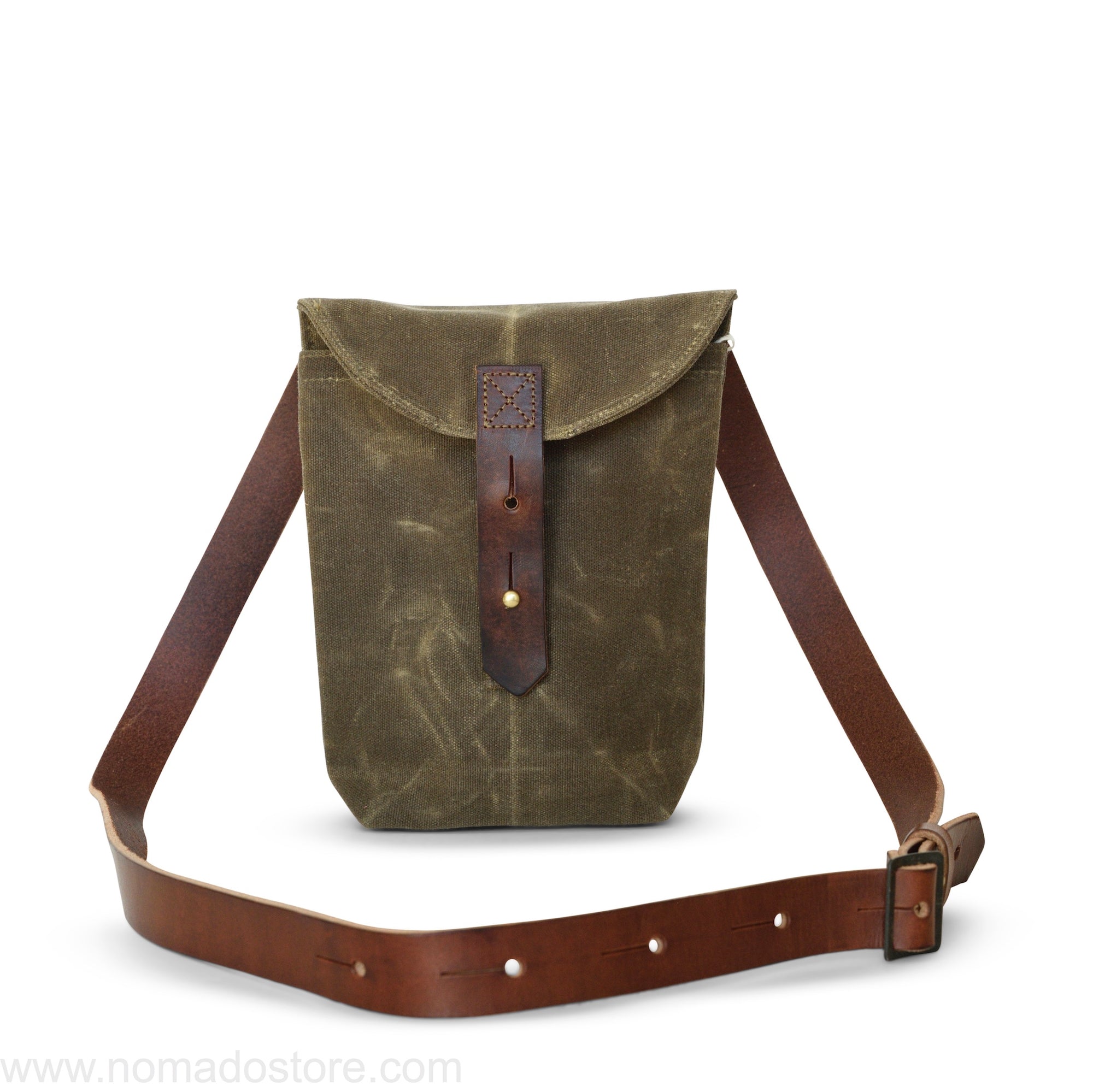 Peg and Awl The Small Hunter Satchel - Truffle - NOMADO Store 