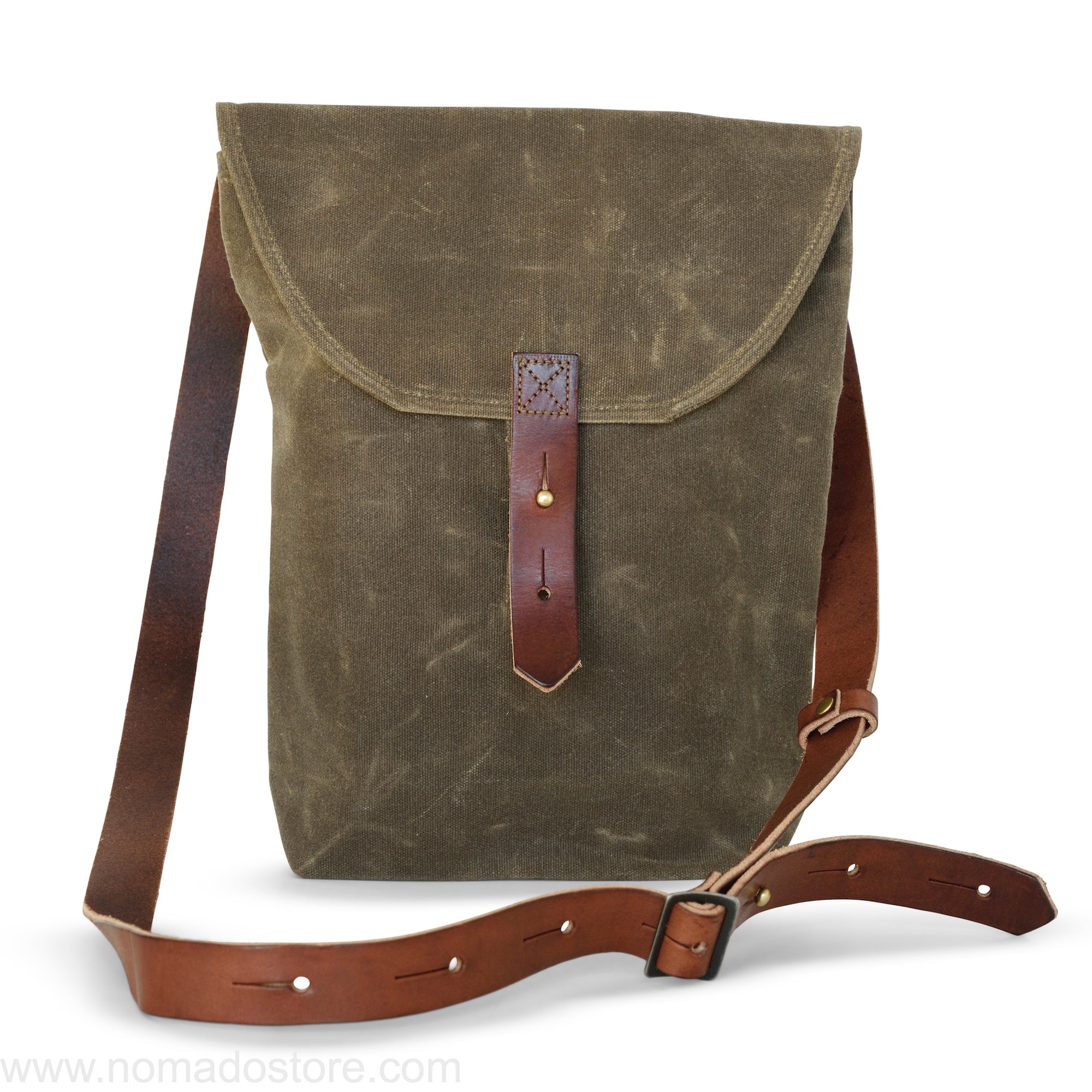 Peg and Awl The Hunter Satchel - Truffle - NOMADO Store 