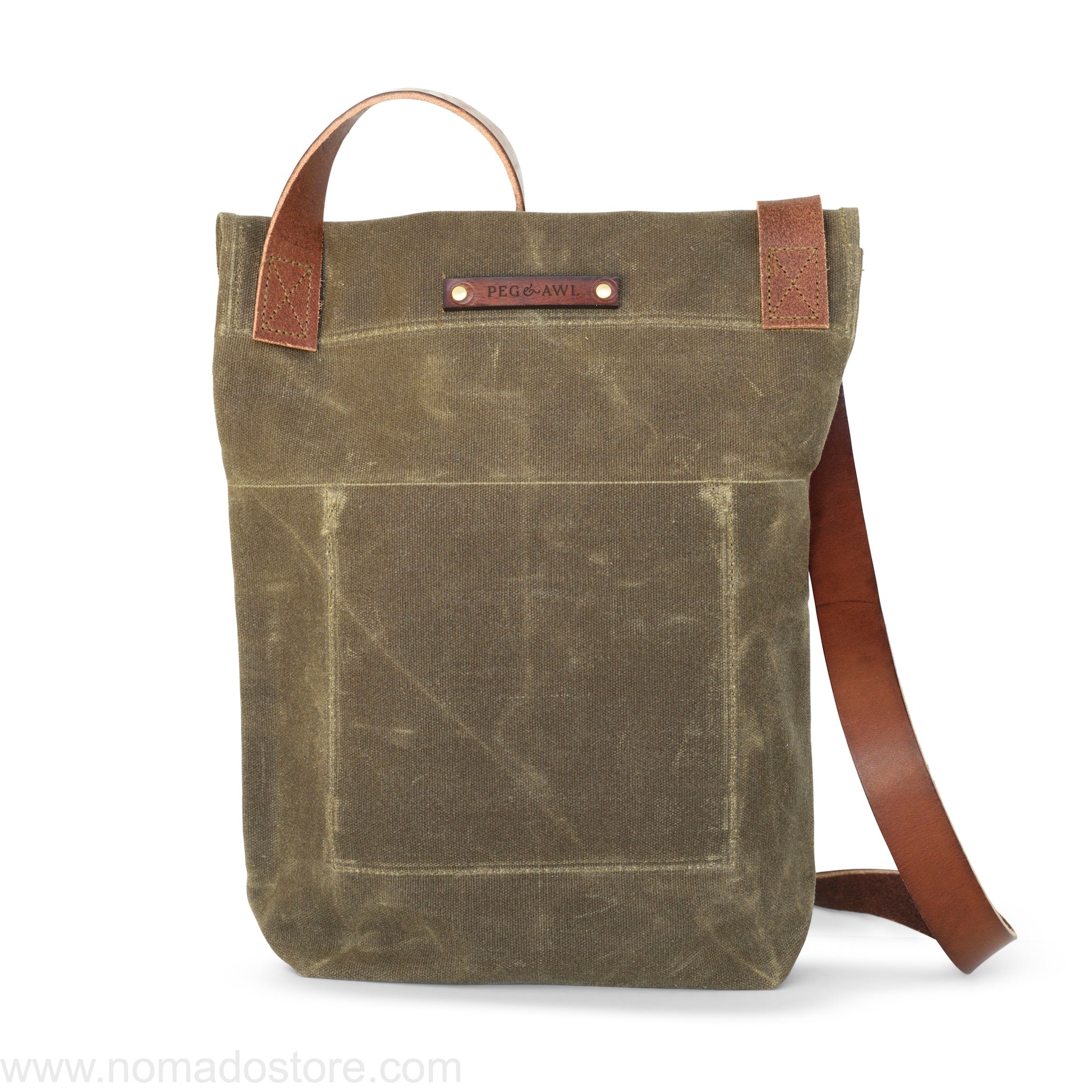 Peg and Awl The Hunter Satchel Truffle NOMADO Store