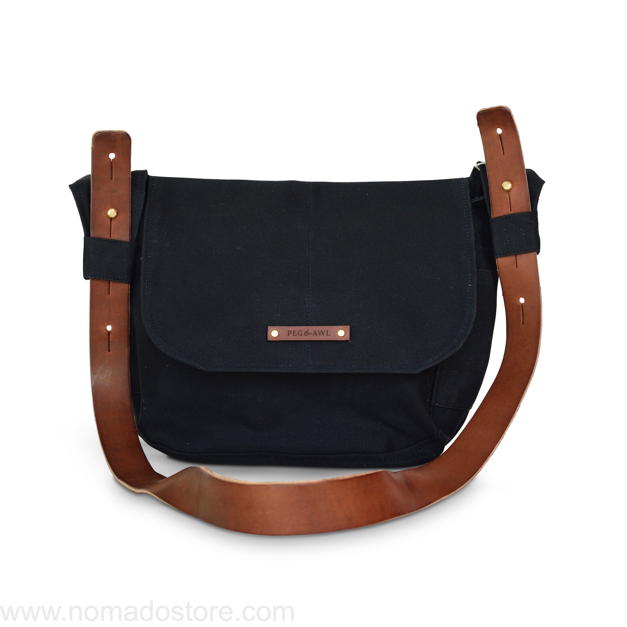 Peg and Awl The Finch Satchel - Coal - NOMADO Store 