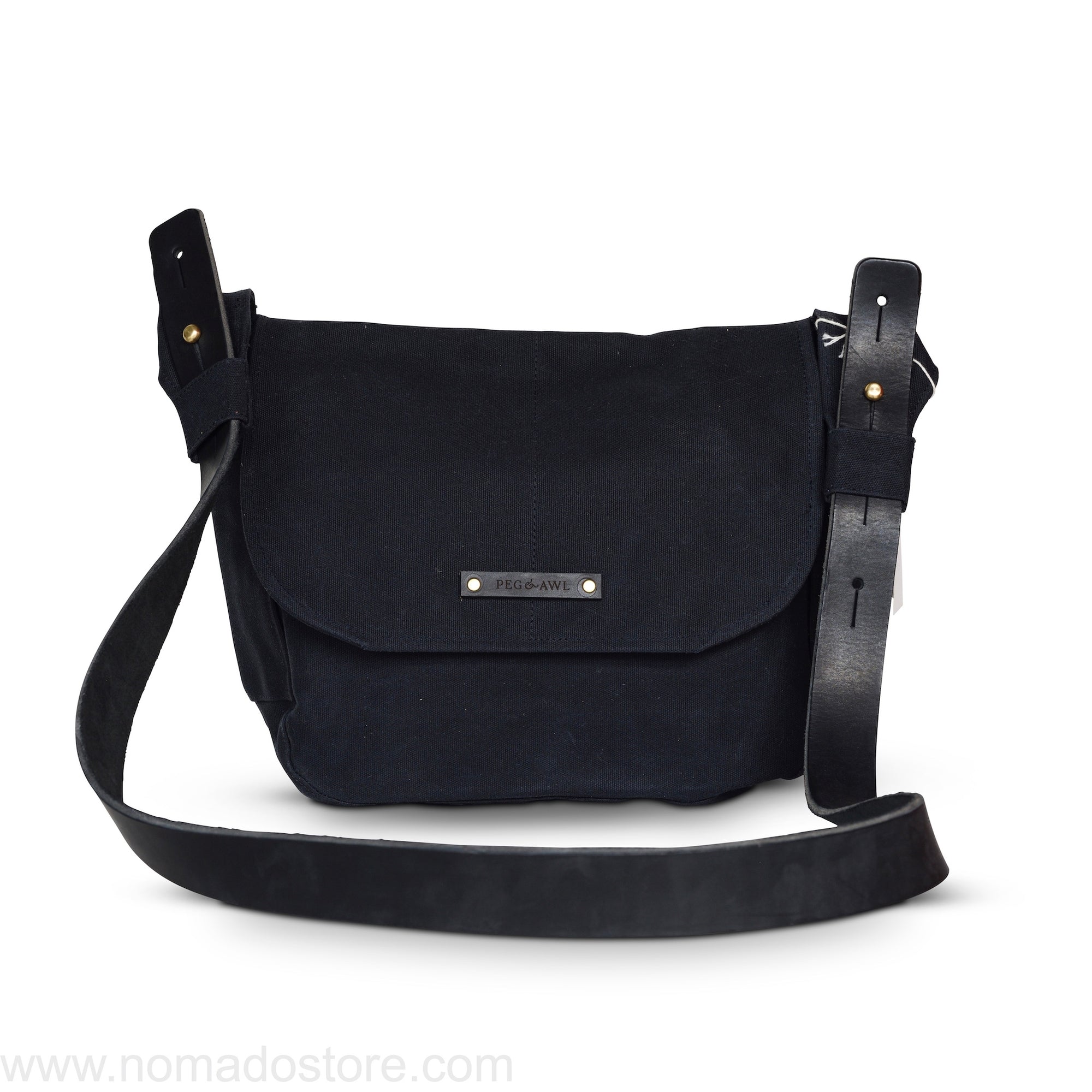 Peg and Awl All Black The Finch Satchel - Standard - NOMADO Store 