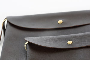 Marineday Robinson Pouch Brown (2 sizes) - NOMADO Store 