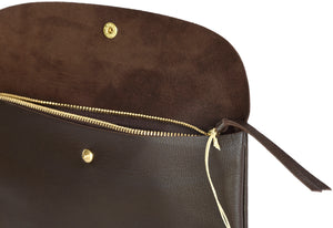 Marineday Robinson Pouch Brown (2 sizes) - NOMADO Store 