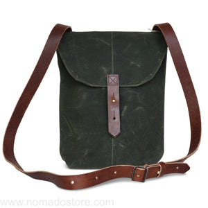 Peg and Awl The Hunter Satchel - Moss - NOMADO Store 