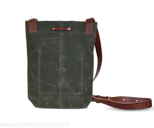 Peg and Awl The Hunter Satchel - Moss - NOMADO Store 