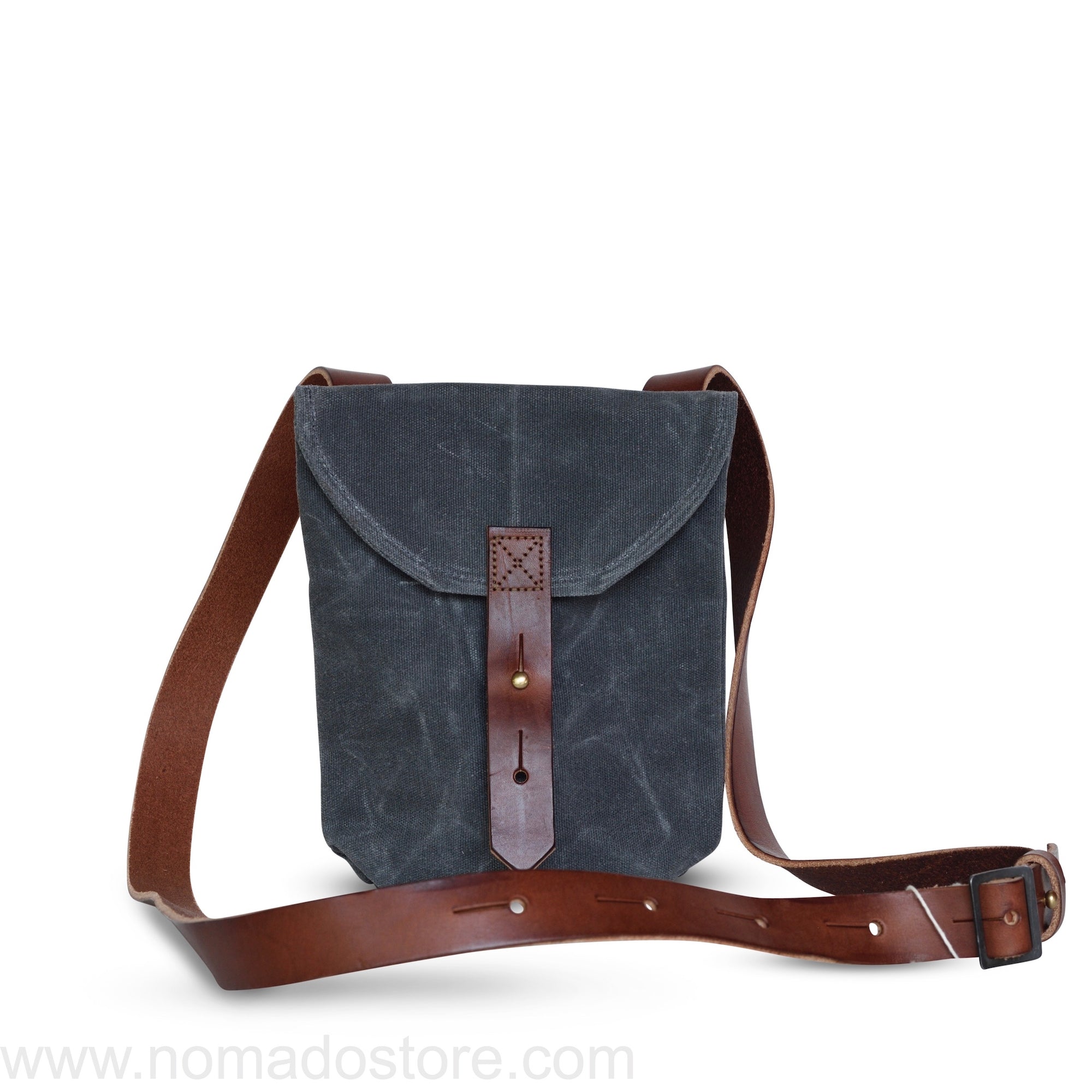 Peg and Awl The Small Hunter Satchel - Slate - NOMADO Store 