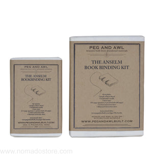 Peg & Awl Anselm Bookbinding Kit (2 sizes) - NOMADO Store 