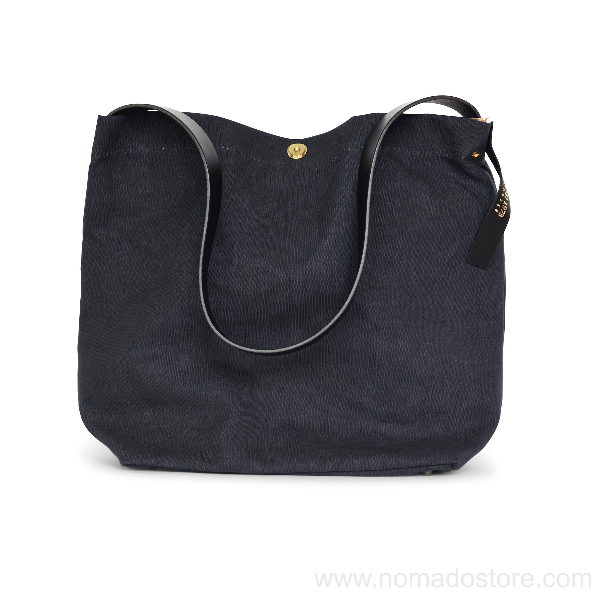 Marineday Fishfly Linen Canvas Shoulder Bag (Black) - NOMADO Store 