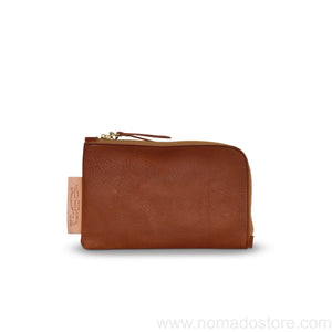 The Superior Labor Utility Leather Pouch (natural, light brown, black) - NOMADO Store 