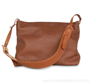 .urukust Leather Shoulder Bag S Brown - NOMADO Store 