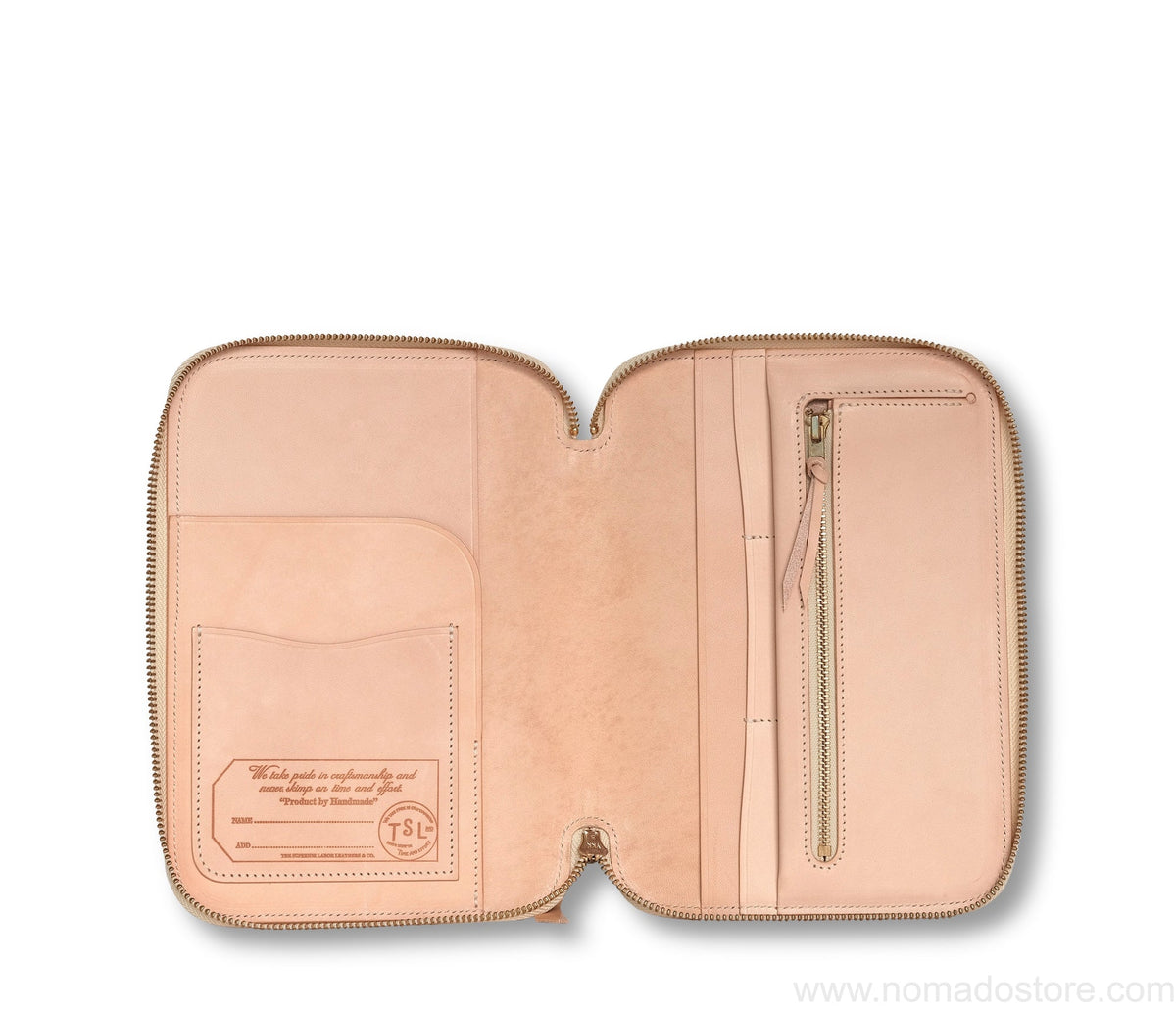 The Superior Labor Toscana Leather Zip Organizer (6 colours)