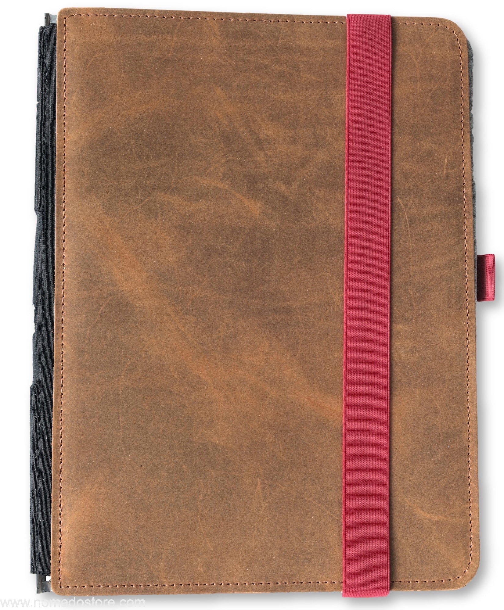 Roterfaden Taschenbegleiter (red/light brown) Generous A4 - NOMADO Store 