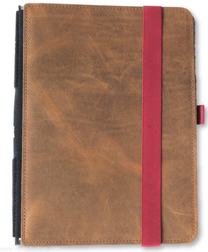 Roterfaden Taschenbegleiter (red/light brown) Generous A4 - NOMADO Store 