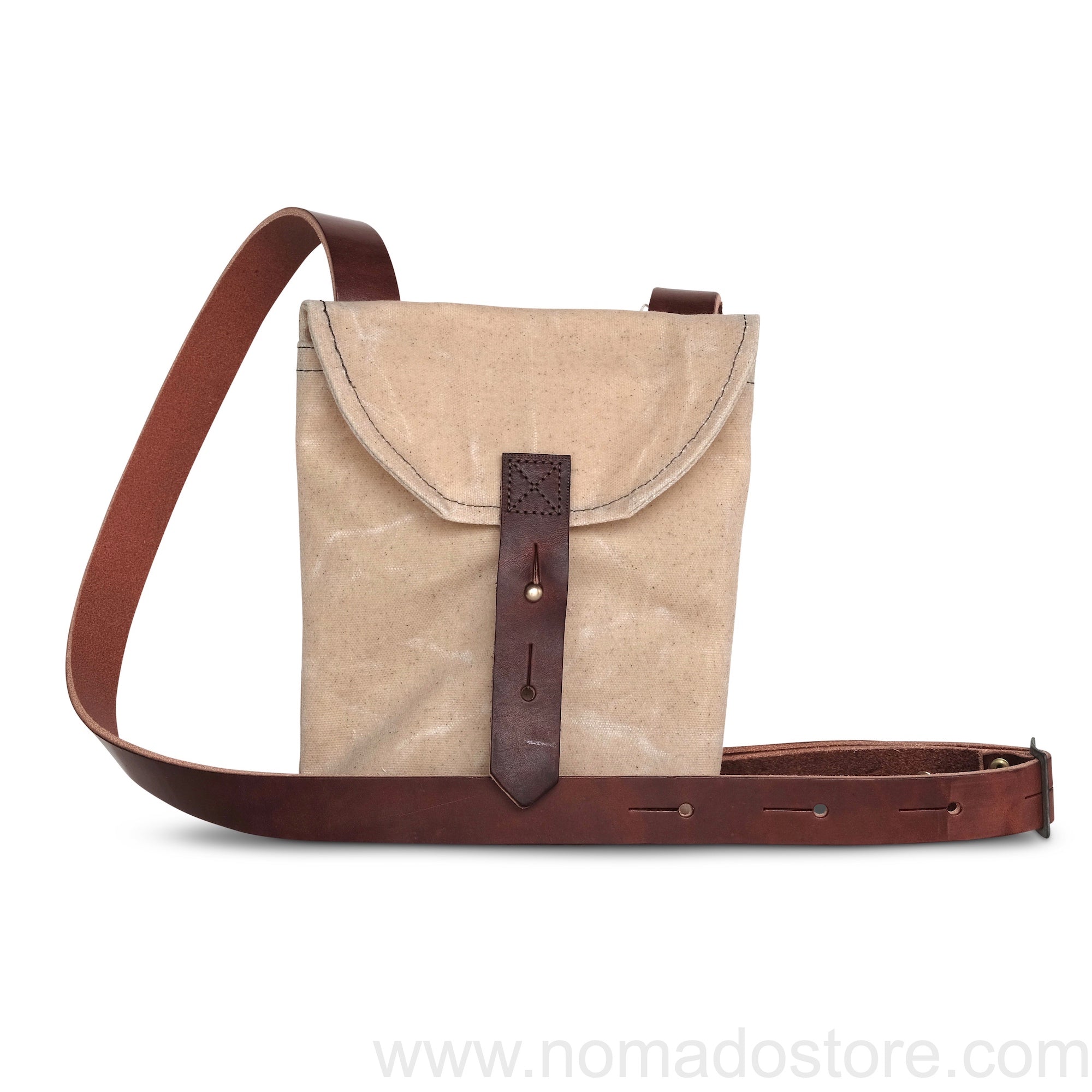 Peg and Awl The Small Hunter Satchel - Almond - NOMADO Store 