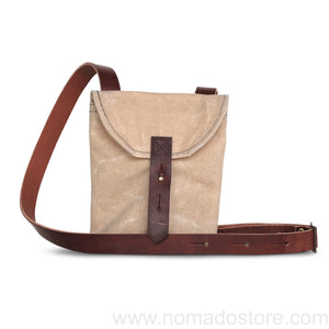Peg and Awl The Small Hunter Satchel - Almond - NOMADO Store 