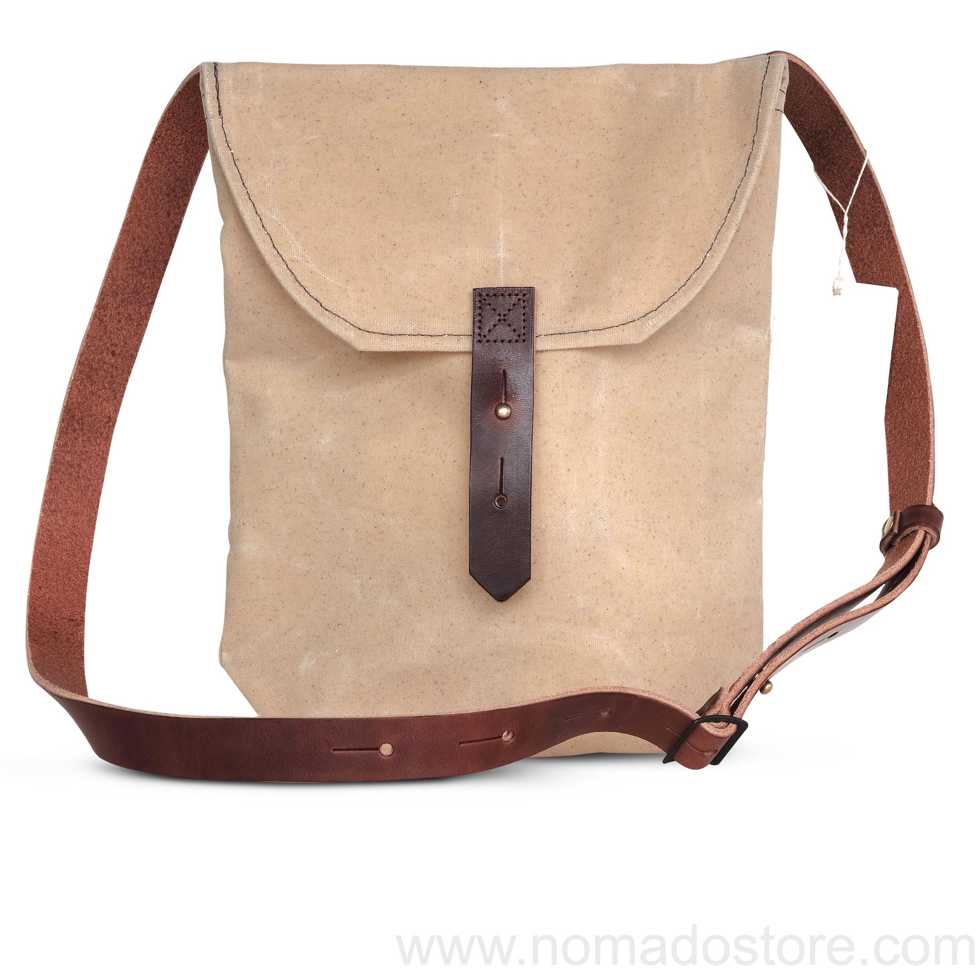 Peg and Awl The Hunter Satchel - Almond - NOMADO Store 