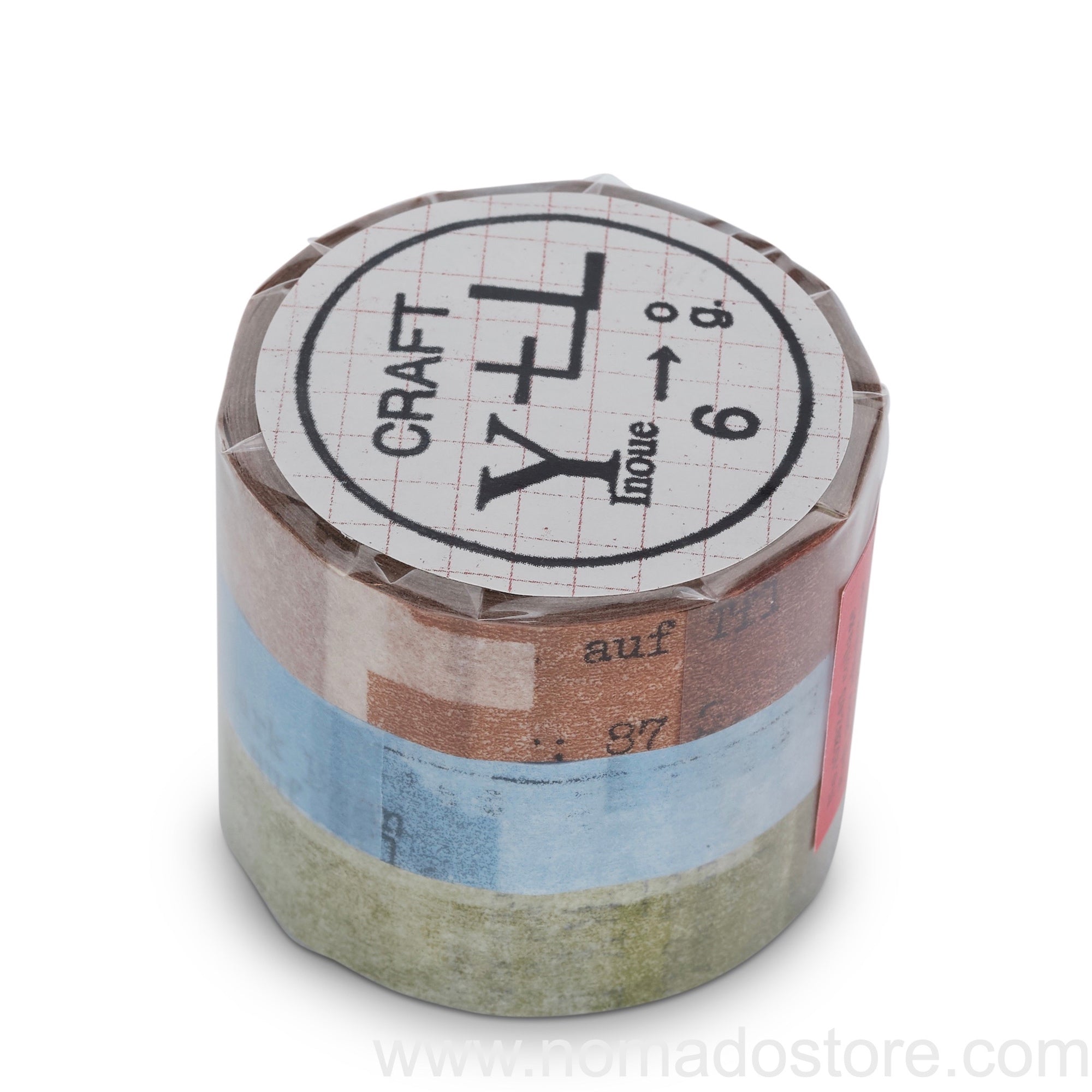 Classiky Collage Masking Tape 3 colors set - NOMADO Store 