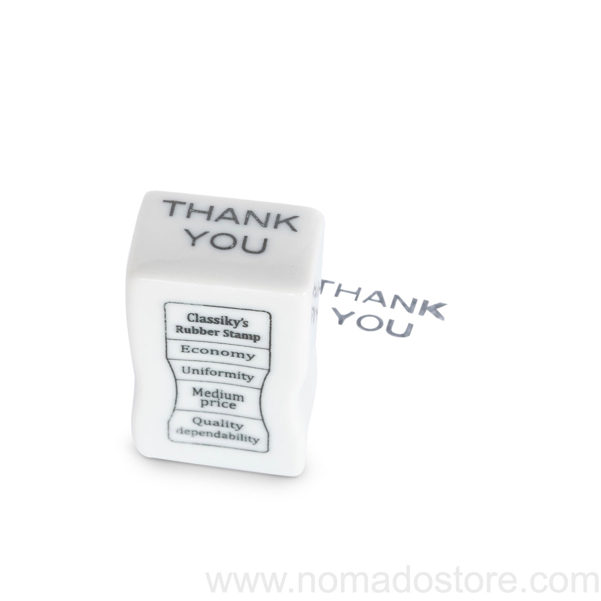 Classiky Porcelain stamp (THANK YOU). - NOMADO Store 