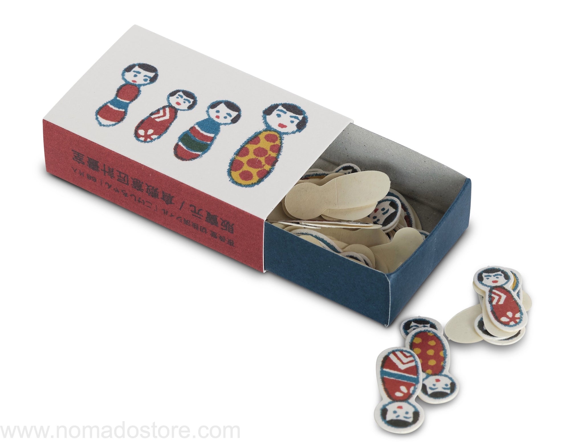 Classiky box Small Stickers (KOKESHI Doll) - NOMADO Store 