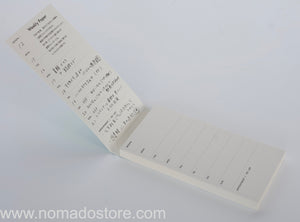Classiky Weekly Pad - NOMADO Store 