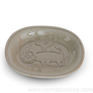 Classiky Toranekobonbon Oval Small Dish (Lion/3 colours) - NOMADO Store 