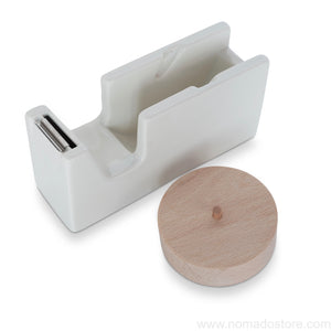 Classiky tape dispenser (White porcelain) S or M - NOMADO Store 