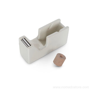 Classiky tape dispenser (White porcelain) S or M - NOMADO Store 