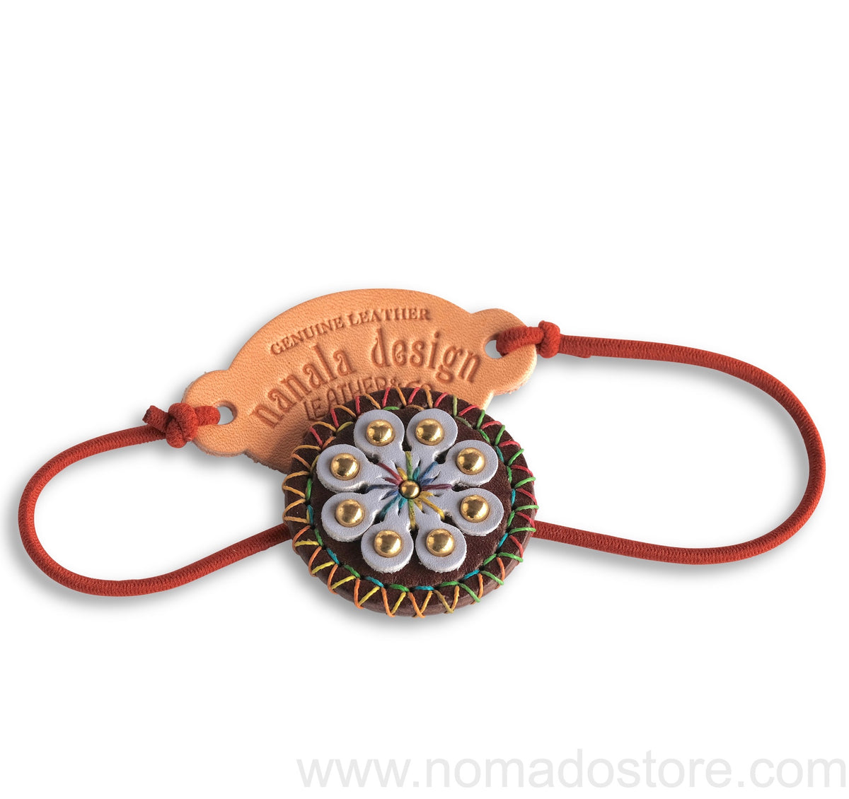 Nanala Design Leather Concho (8 colours) - NOMADO Store 