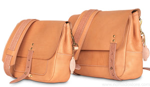 Nanala Design Small Postman Bag (Dual Strap) - Natural - NOMADO Store 