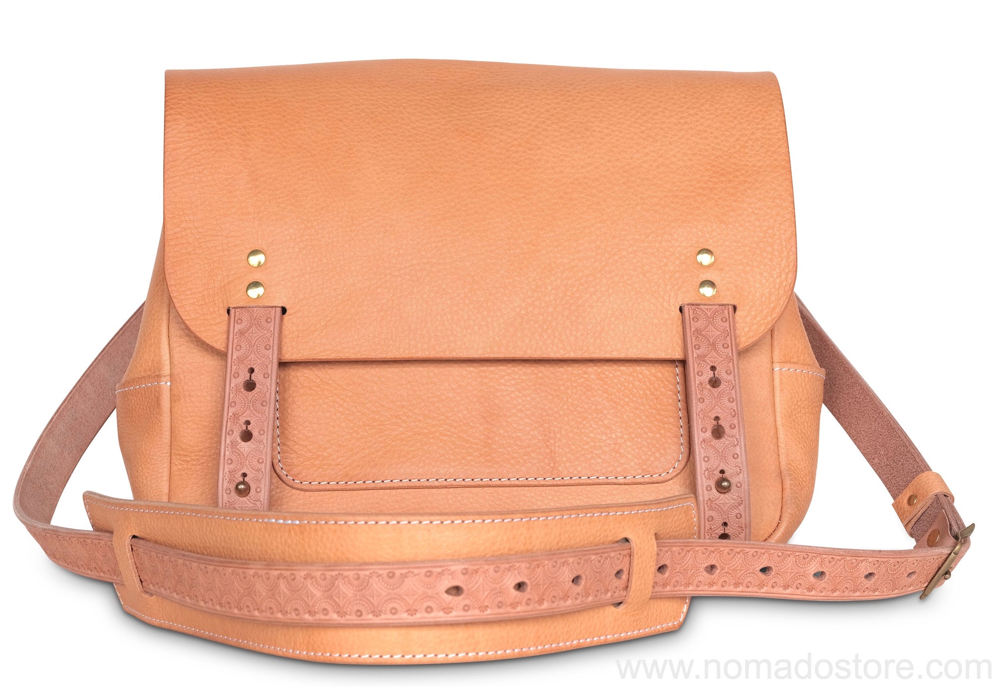 Nanala Design Small Postman Bag (Dual Strap) - Natural - NOMADO Store 
