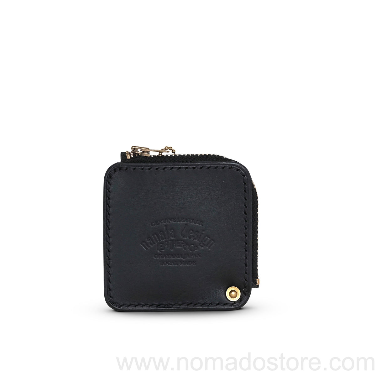 Nanala Design Leather Mini Zip Coin Case (3 colours) - NOMADO Store 