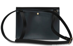 i ro se Fold Mini Shoulder Bag (Black) - NOMADO Store 