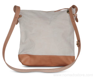The Superior Labor Leather Bottom Shoulder Bag Large Deep (7 colours) - NOMADO Store 