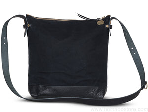 The Superior Labor Leather Bottom Shoulder Bag Large Deep (7 colours) - NOMADO Store 