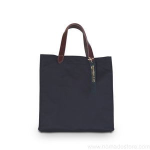 Marineday Flow 66 Nylon Tote Bag (Black/Choco) - NOMADO Store 