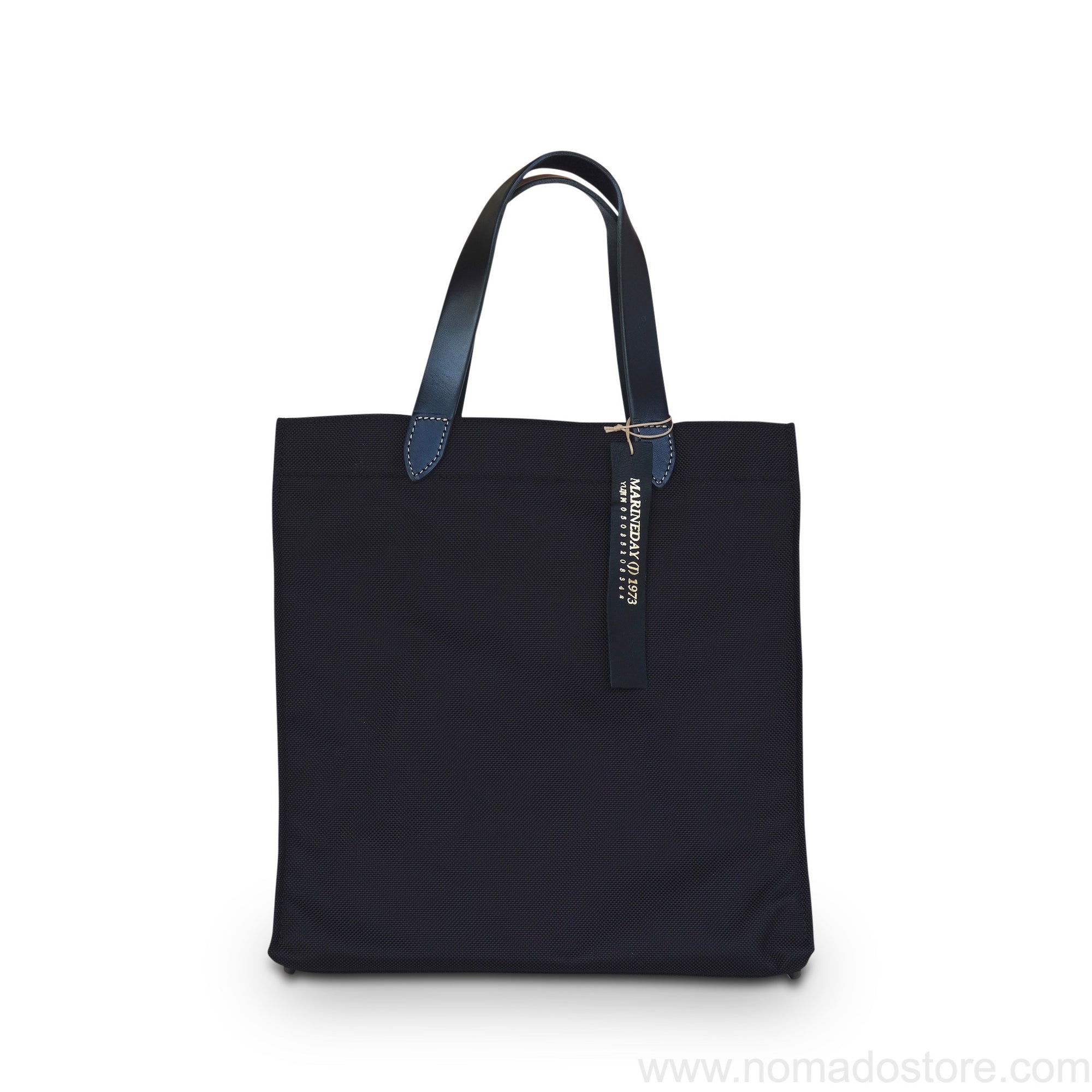 Marineday Flow 66 Nylon Tote Bag (Black/Black) - NOMADO Store 