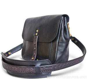 Nanala Design Small Postman Bag (Single Strap) Black