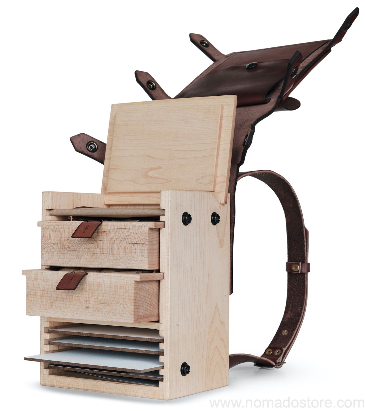 Peg & Awl The Scout Plein Air Box (Maple or Walnut)