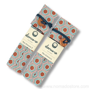 Daruma Factory x Nomado Store Pen Kimono (S or L) Tortoiseshell/Navy