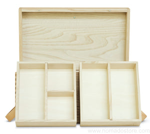 Classiky Chestnut wood Sewing Box