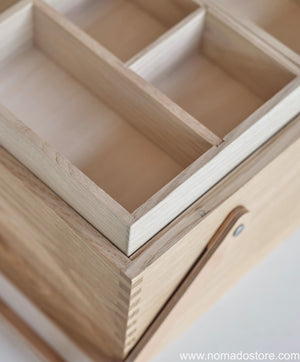 Classiky Chestnut wood Sewing Box