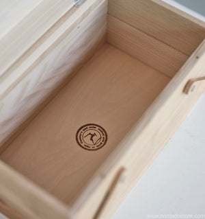 Classiky Chestnut wood Sewing Box