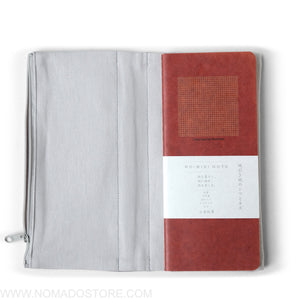 Yamamoto Paper RO-BIKI NOTE CANVAS COVER (grey)