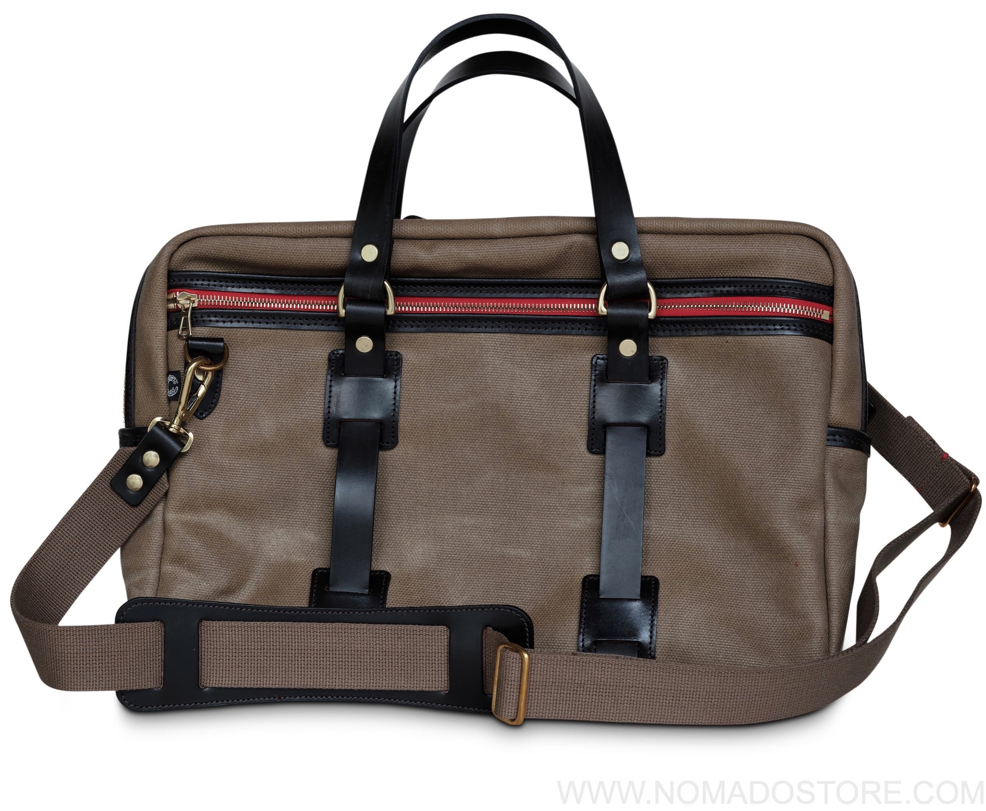 CROOTS VINTAGE CANVAS LAPTOP BAG (Sand)