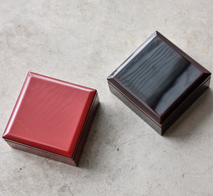 Echizen Urushi Lacquer Box (red)