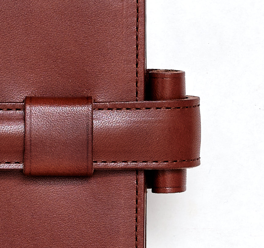 Ateliers Phileas Tokaido Leather Ring Organiser (chestnut)