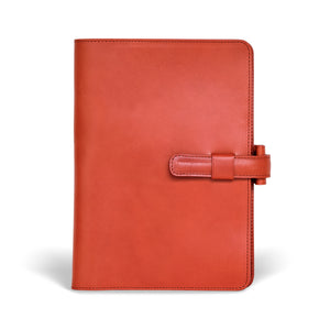 Ateliers Phileas Yokohama Leather A5 Notebook Cover (burnt orange)